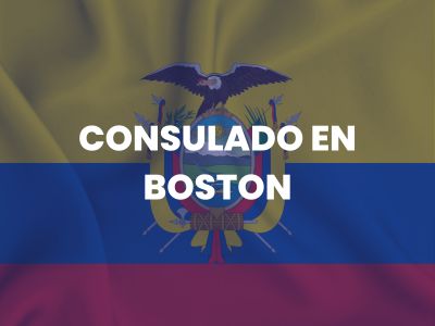 Consulado de Ecuador en Boston, Estados Unidos